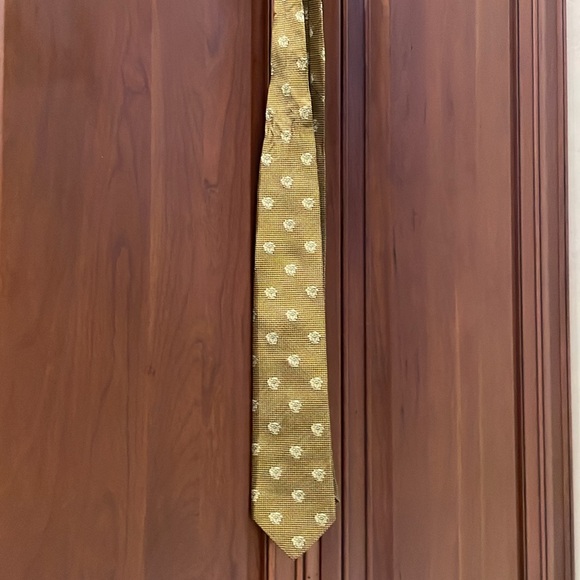 Versace gold men’s tie - Picture 5 of 5